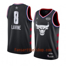 Chicago Bulls Trikot Zach LaVine 8 2019 All-Star Jordan Brand Schwarz Swingman - Herren